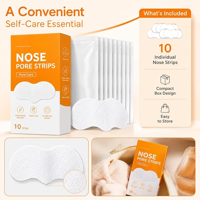 10pcsNose Pore Strips