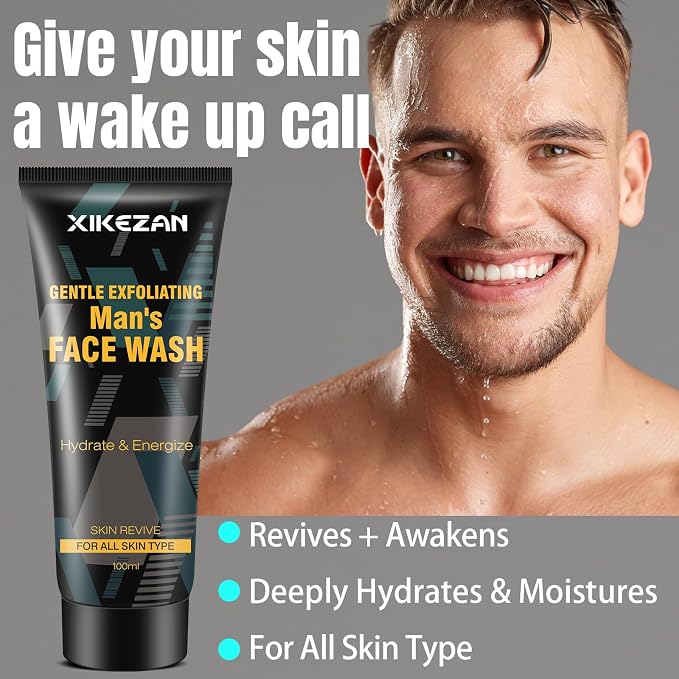 Black- Mens Body Care Kit