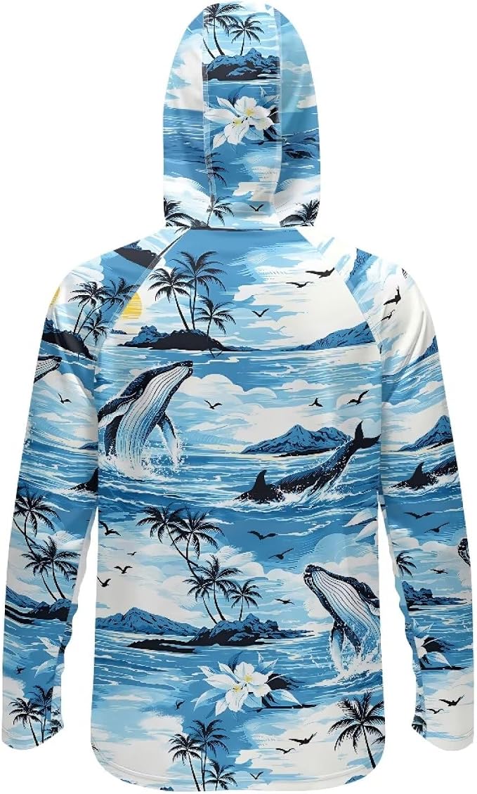 Hawaiian Ocean Whale Print