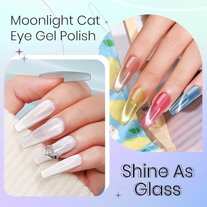 12 Colors Cat Eye Gel Collection