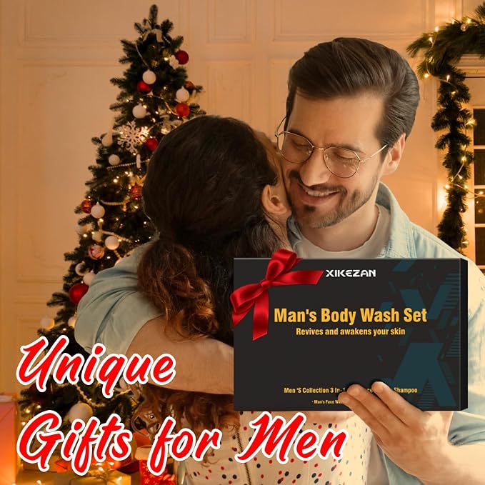 Black- Mens Body Care Kit