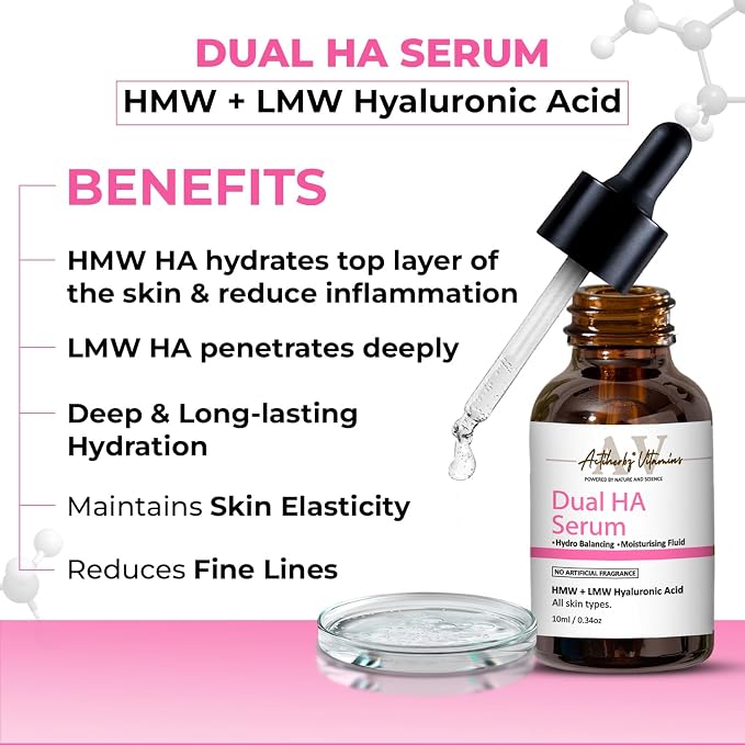 DUAL HA Cleanser 60 G-Serum-10 ML