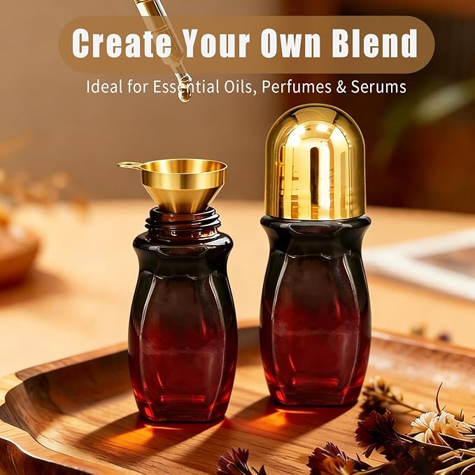 Green Amber Bottles