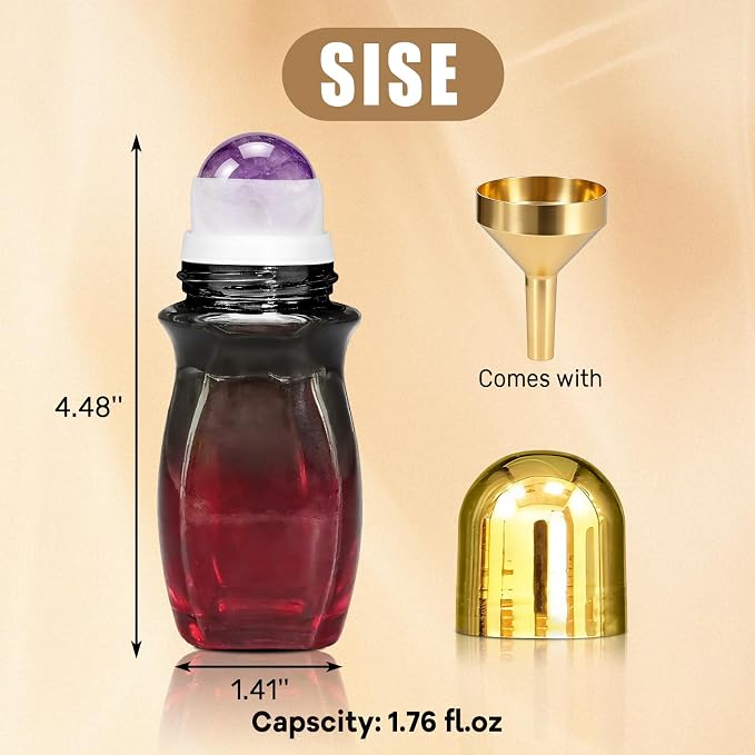 Purple Amber Bottles