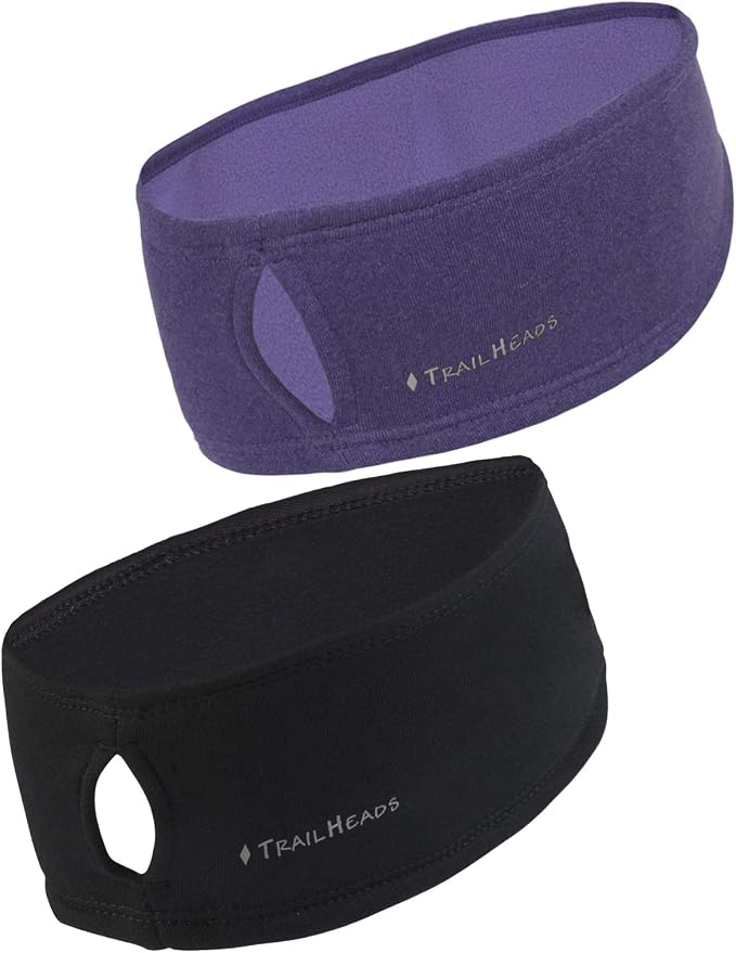 black/heather purple