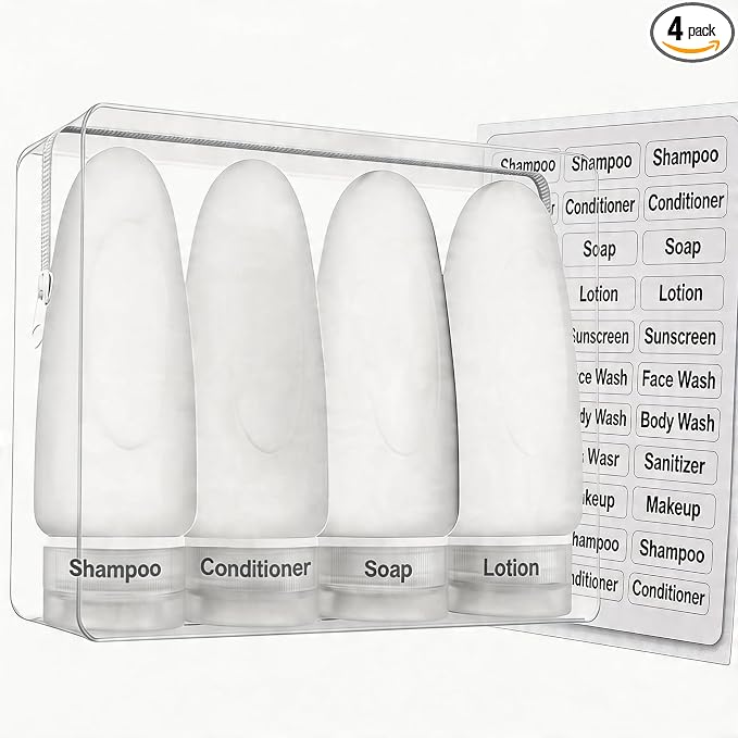 3oz 4pc - All White