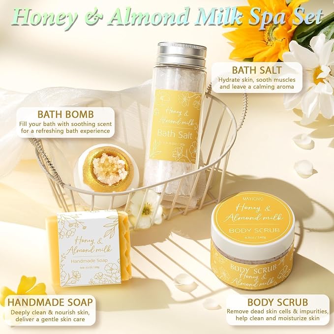 Yellow-Honey & Almond Milk