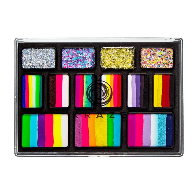 9 Splitcake, 4 Glitter Set