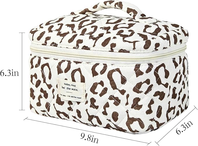 Brown leopard print