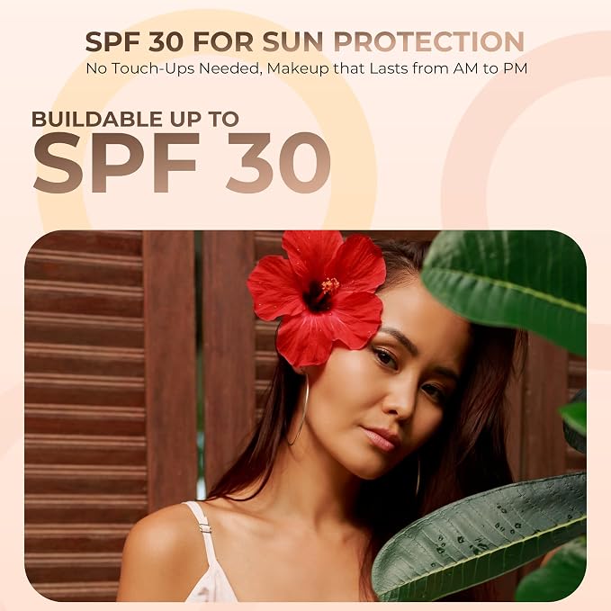 Deep Tan Foundation with Medium Concealer