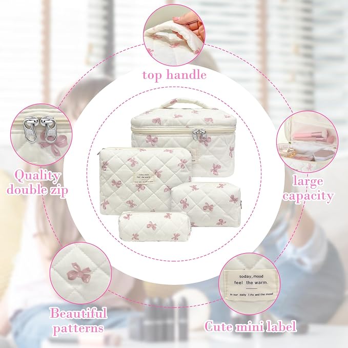 pinkbow-4pcs