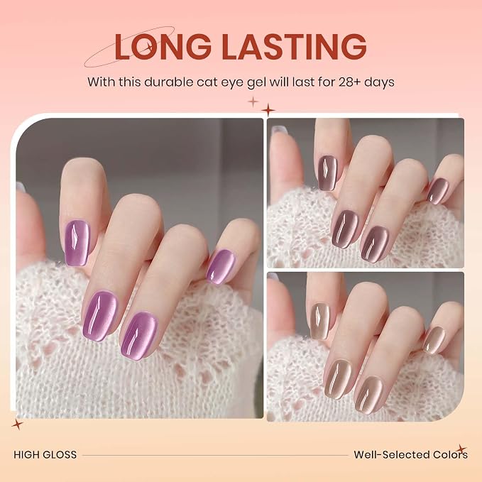 12 Colors-Moonlight Cat Eye Gel