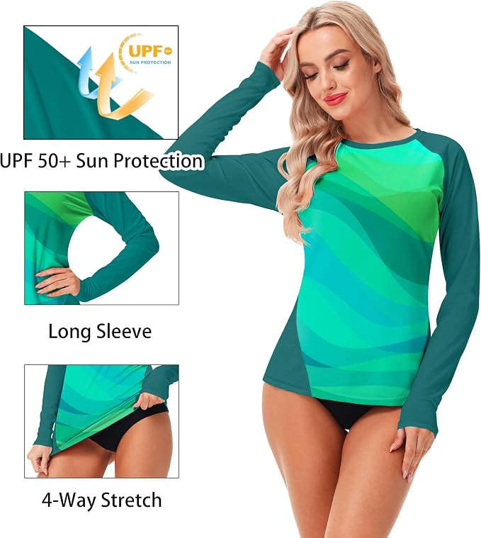 No Thumb Hole | Wave Green