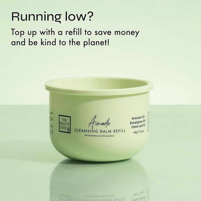 Avocado Refillable Cleansing Balm Full