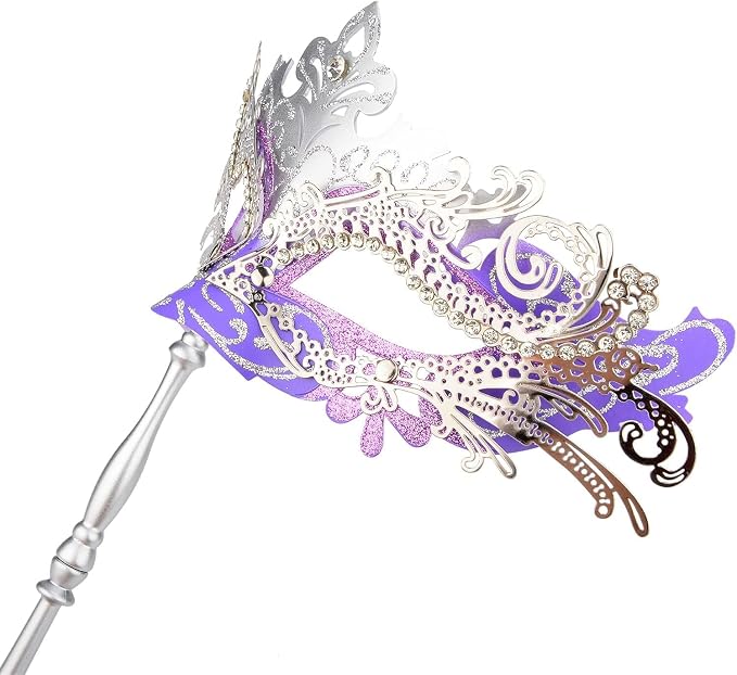 Purple & Silver