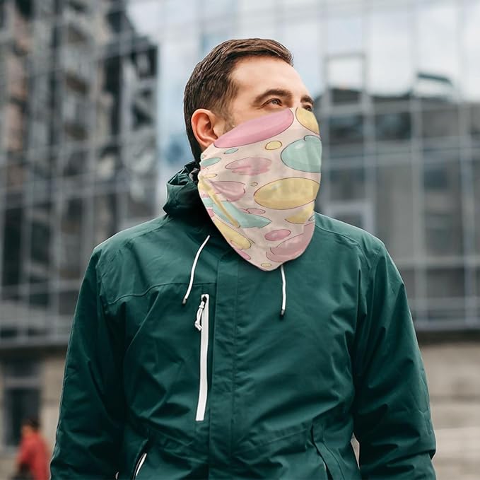 Multicolored Pastel Dot Bubble