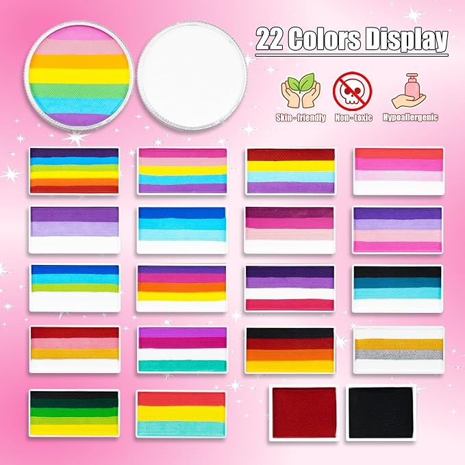 Rainbow Magic Split Cake Set