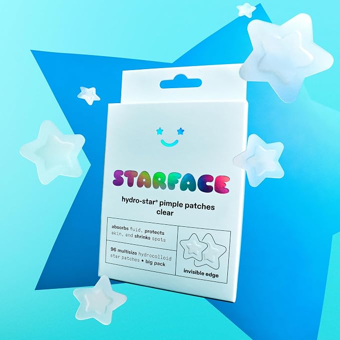 Clear Hydrocolloid Stars