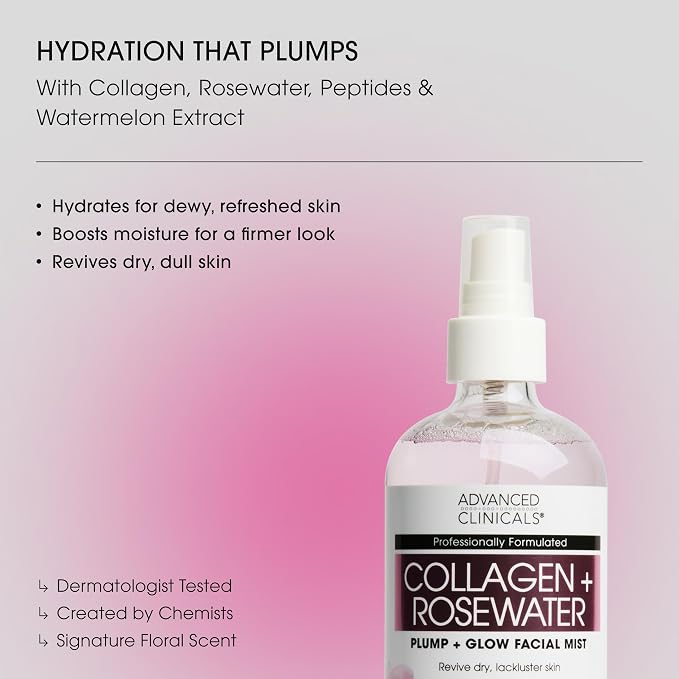Collagen + Rosewater Mist