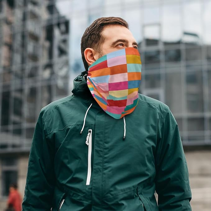 Vivid Colorful Checkerboard