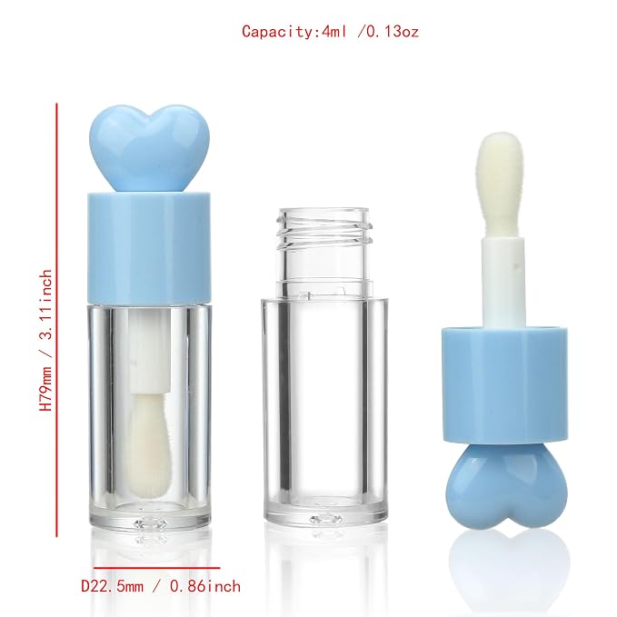 Blue heart cap