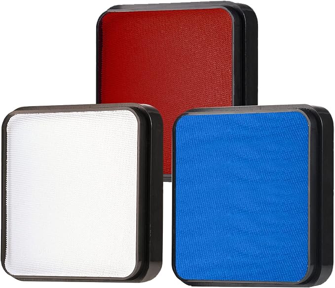 Red, White, Blue 25 gm each