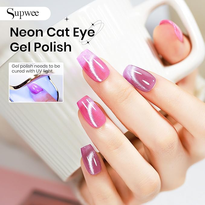 12 Colors Summer Cat Eye Gel
