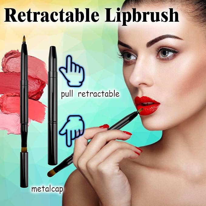2 Pack Lip Brush Set