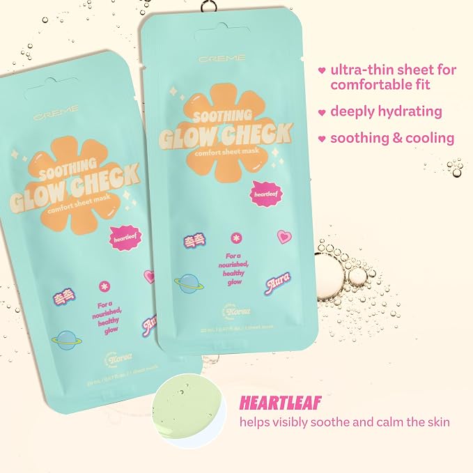 Soothing Glow Check Mask