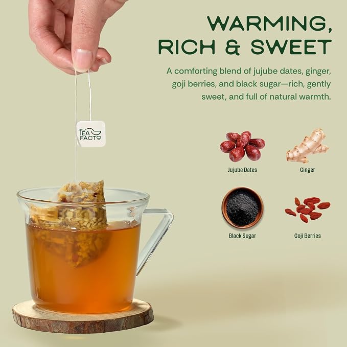 Inner Glow* Ginger Jujube Tea - 25 Count