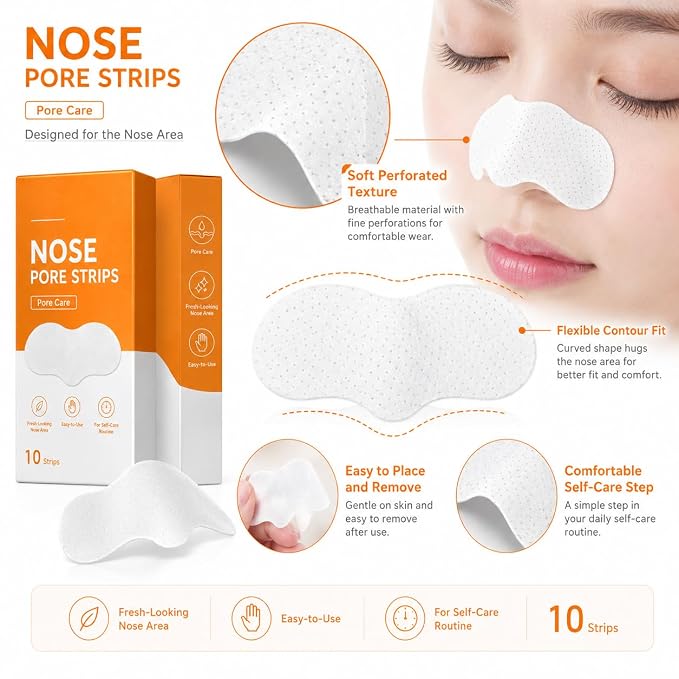 10pcsNose Pore Strips
