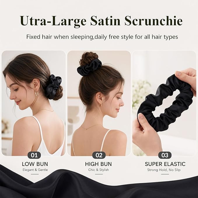 3 Pcs Sleep Set-black
