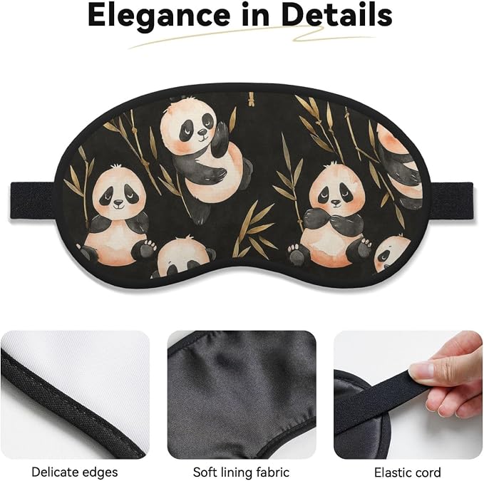 Cute Panda and Bamboo
