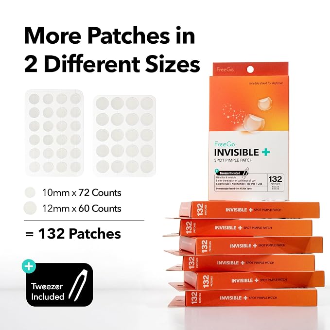 INVISIBLE+ 132 PATCHES