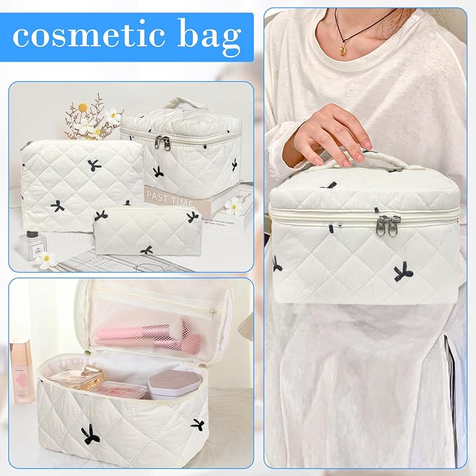 4pcs-embroidered Bow