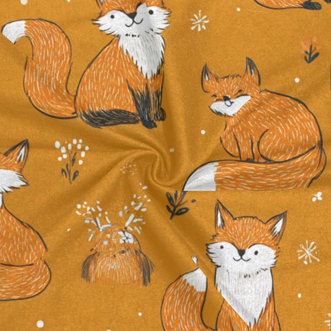 Brown Fox and Tree Branches