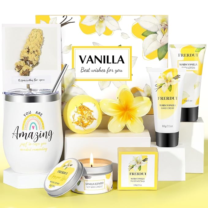 8Pcs Warm Vanilla