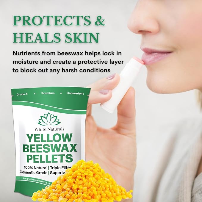 Yellow Beeswax 8 oz