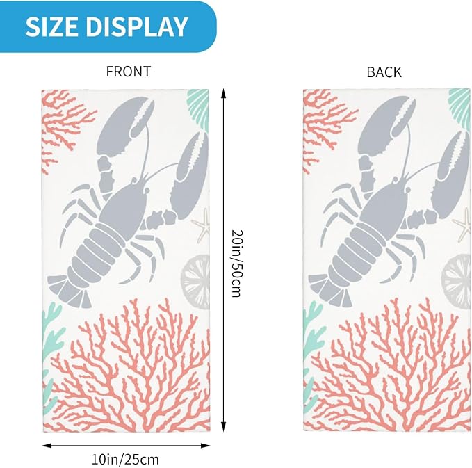 Ocean Lobster & Turquolse Coral