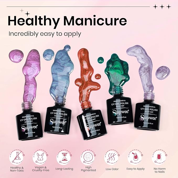 12 Colors-Summer Cat Eye Gel