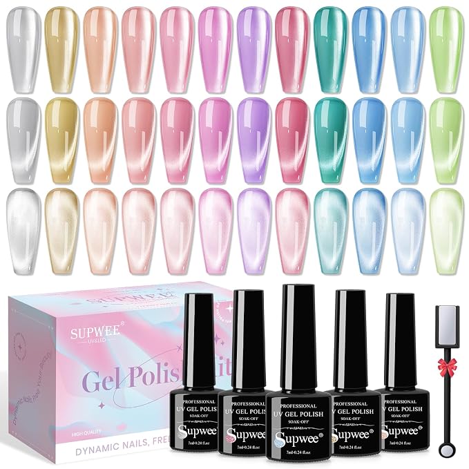 12 Colors-Spring Cat Eye Gel