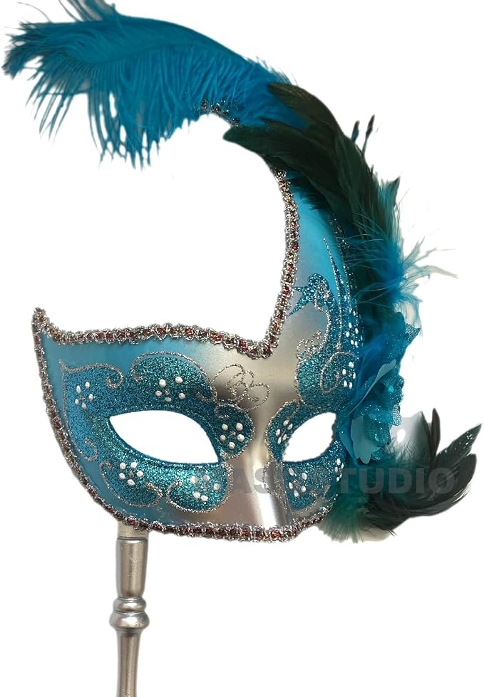 Turquoise Silver W Stick