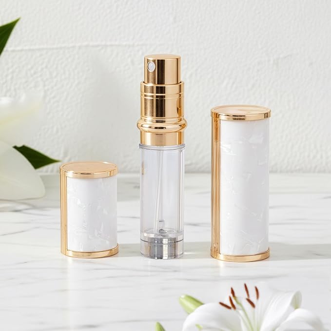 1. White with Gold