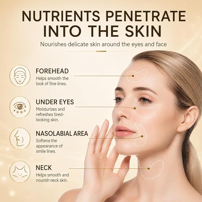 Avocado&Gold Eye Mask