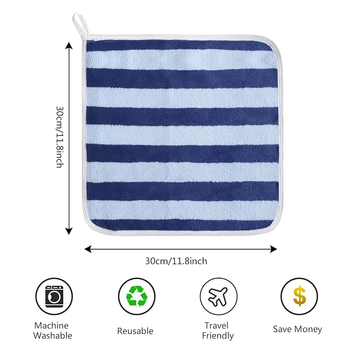 Navy Blue Stripes