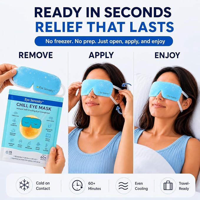 CHILL Eye Mask 15 Pack