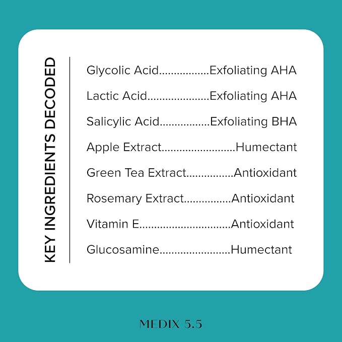 Exfoliating AHA Body Wash + Leave-On Booster