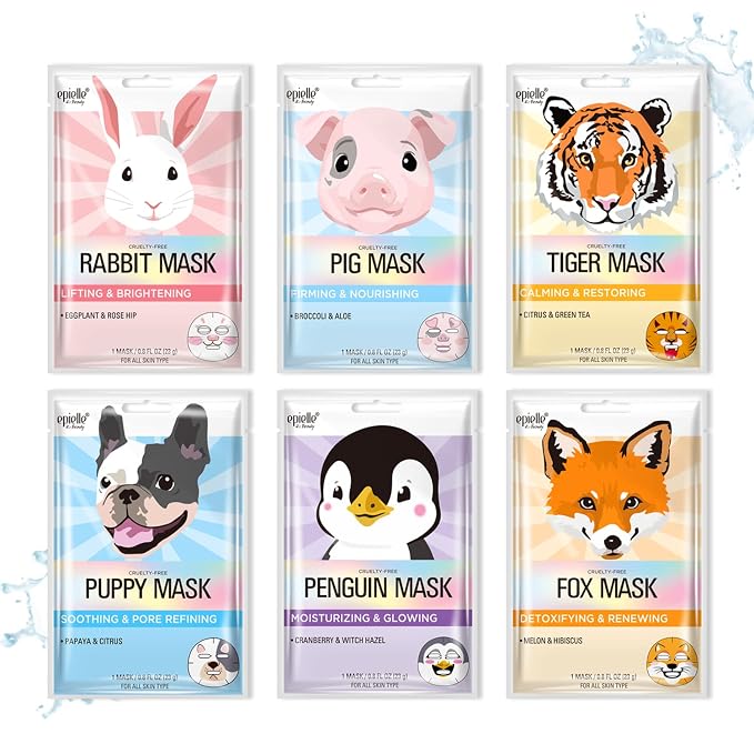 Fuzzy Friends 6 Pack
