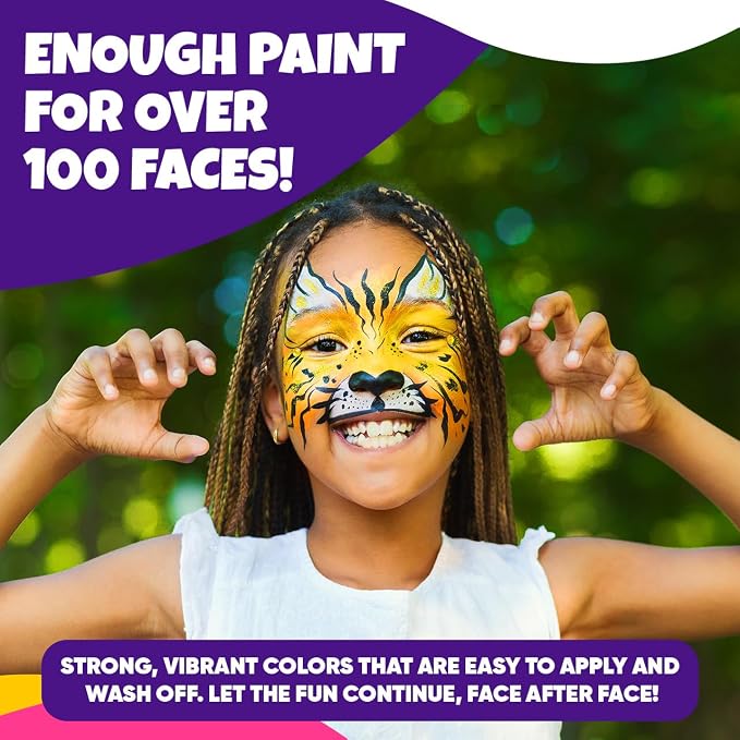28 Color Face Paint Kit