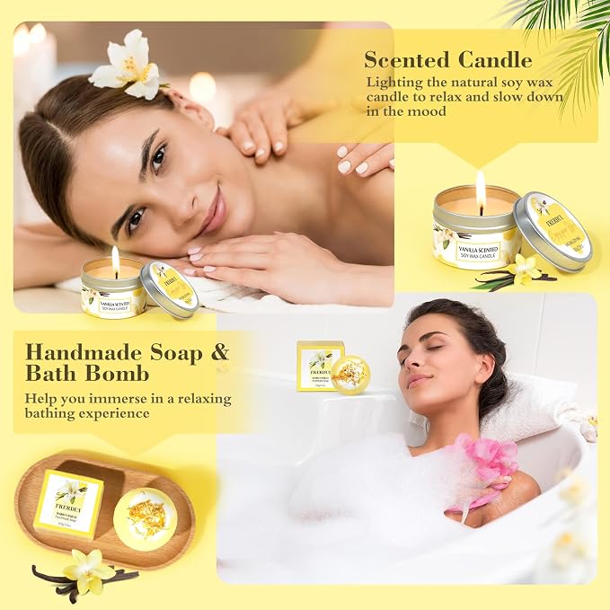 8Pcs Warm Vanilla